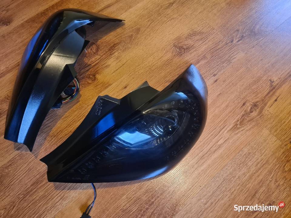 Lampy Tył Corsa D 3D led dymione osobowe Lampy tylne małopolskie Chrzanów