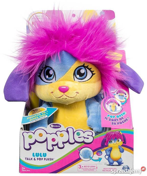 Maskotka POPELKI Lulu Mówi 10Fraz Angielsku Mogilany