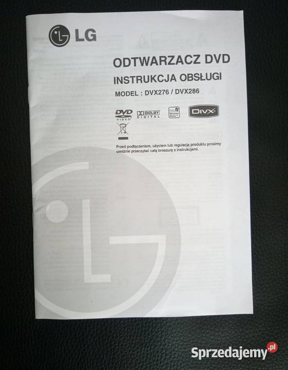 Odtwarzacz DVD LG Warszawa