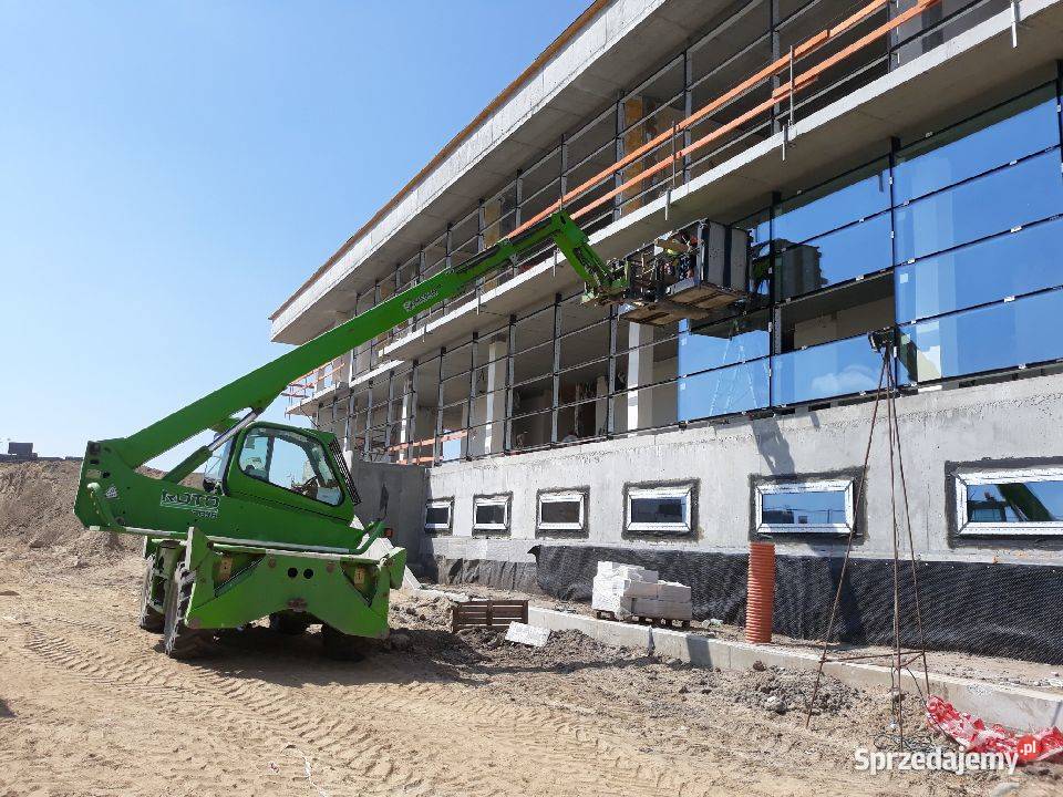 Ładowarka teleskopowa MERLO wynajem serwis Borkowo