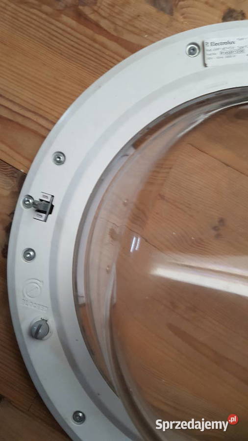 Duże srebrne drzwiczki pralki Electrolux model Warszawa sprzedam