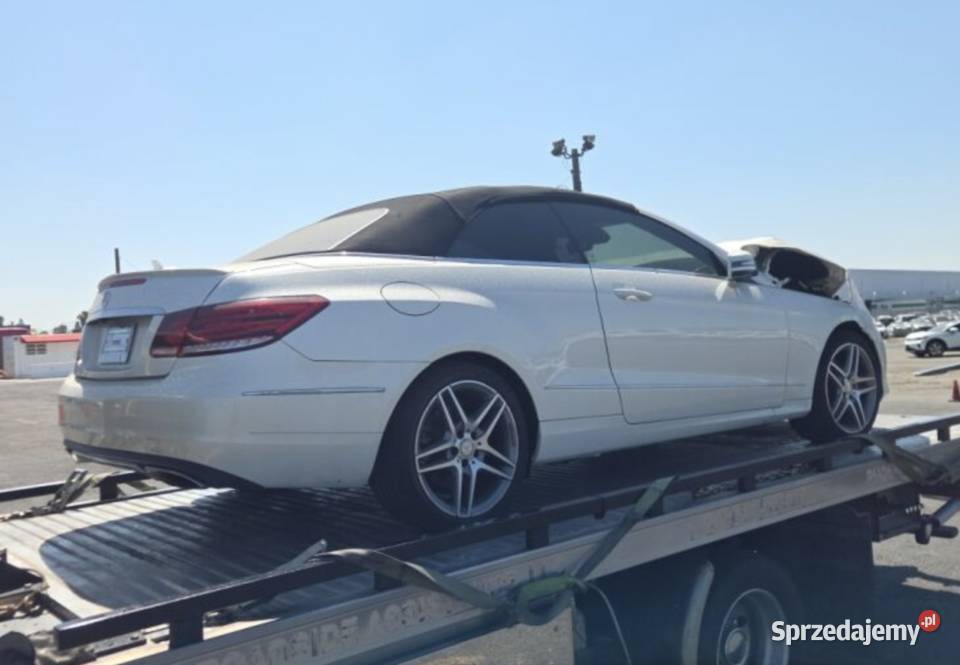 MERCEDES E400 Kabriolet z Kalifornii Warszawa