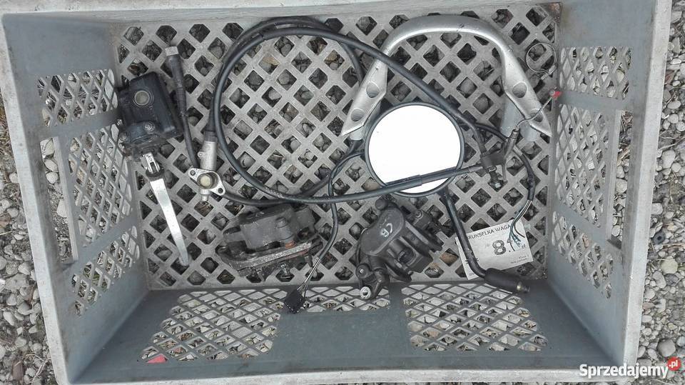 lusterko linka zacisk czesći honda hornet 600 99 Modlniczka
