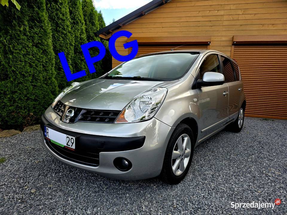 Nissan NOTE 2006r 14 benzyna LPG