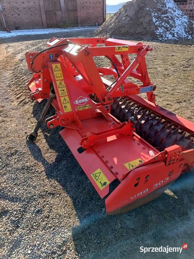 Brona aktywna wirnikowa kuhn hrb303D Cieszątki