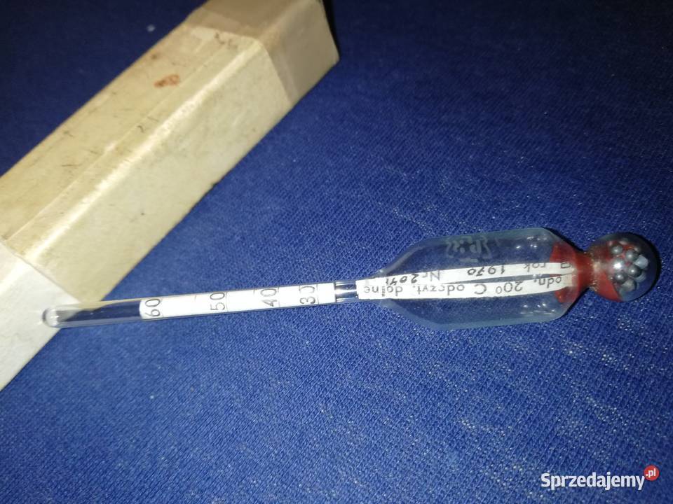Alkoholomierz PRL 1970 r Warszawa