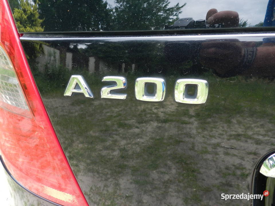 MercedesBenz KlasaA W169 śliczny A200 Avantgarde czarny Puszczykowo sprzedam