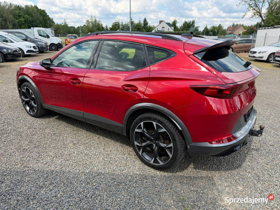 Cupra Formentor hybryda plugin VZ zarejestrowana kurtyny powietrzne Zbąszyń