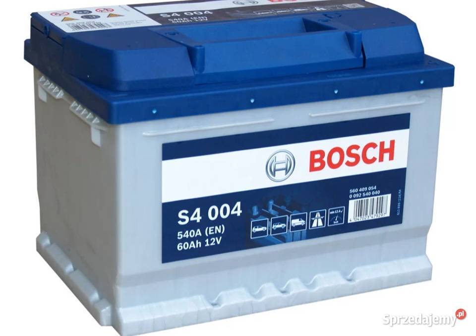 Akumulator Bosch 60Ah 540A EN S4004 Darmowa podkarpackie Rzeszów
