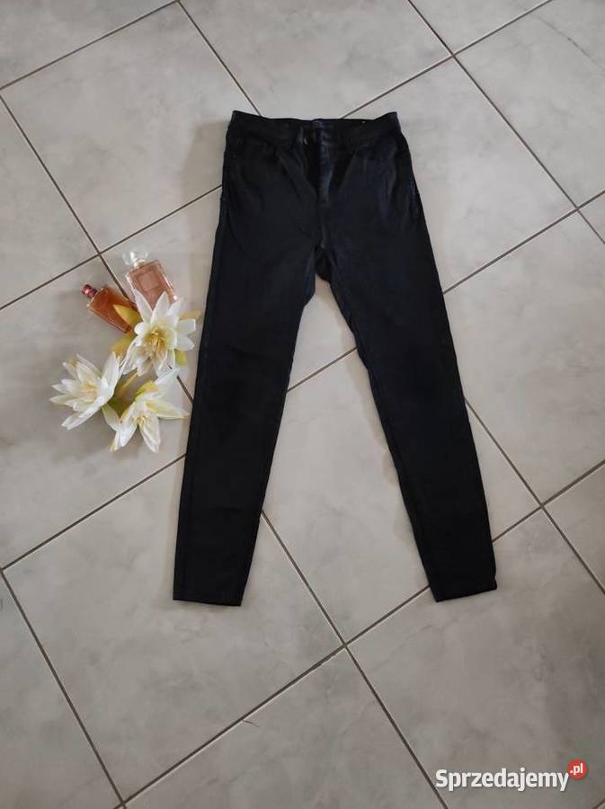spodnie przecierane Stradivarius jeansy skinny Kielce sprzedam