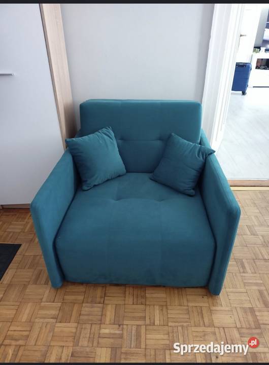 Sofa amerykanka turkusowa 93 LEO Poznań