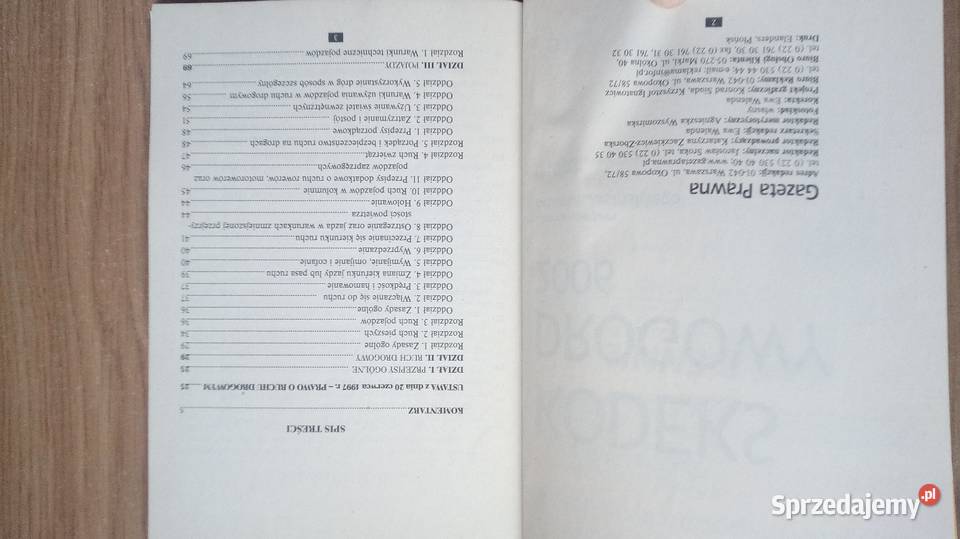 Kodeks drogowy Warszawa sprzedam