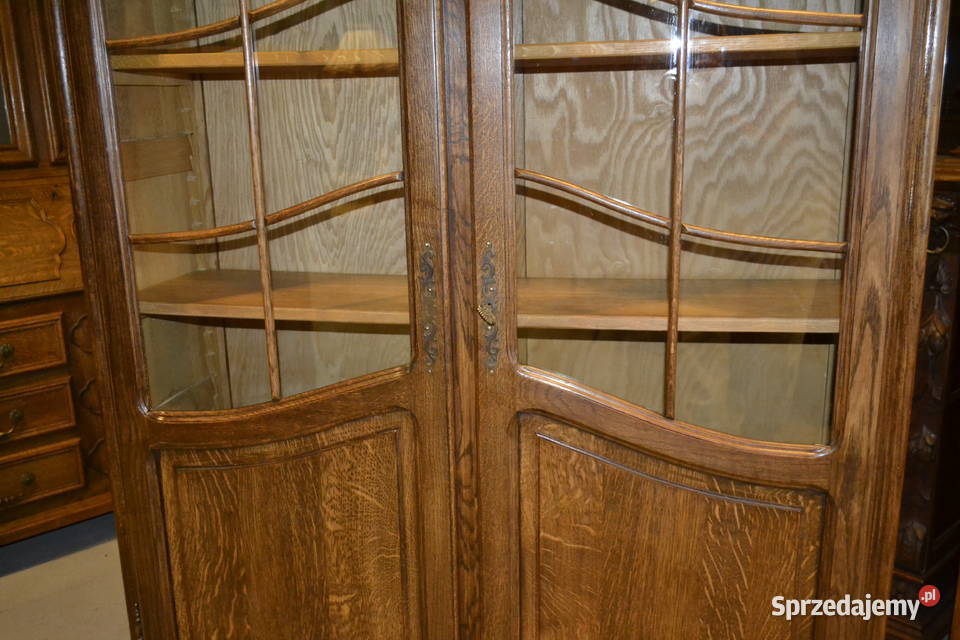 witryna ludwikowska ciemny dąb Będzin sprzedam