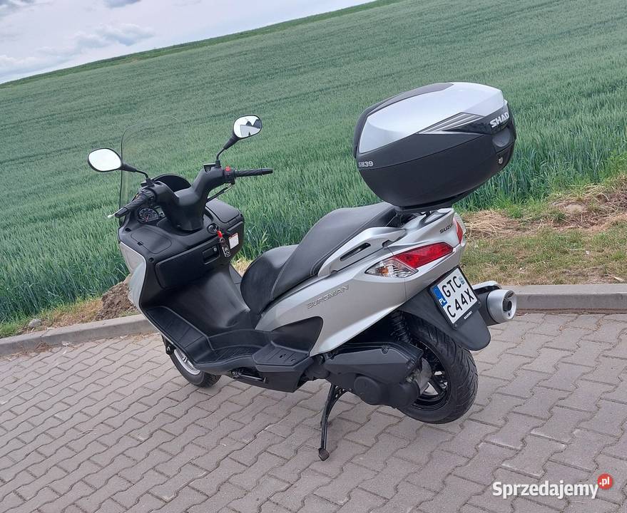 Suzuki Burgman 125 2015r czterosuwowy pomorskie Tczew