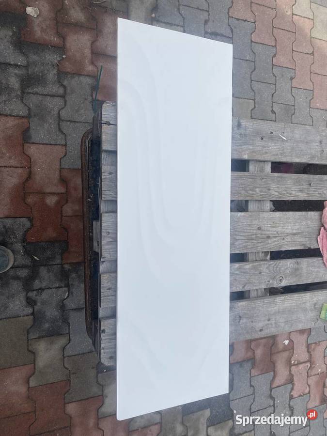 Glazura płytka ścienna drip mat blanco 398x1198 Reguły