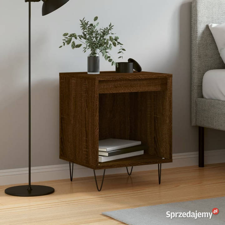 Szafka nocna brązowy dąb 40x35x50 materiał Nocne mazowieckie Warszawa sprzedam
