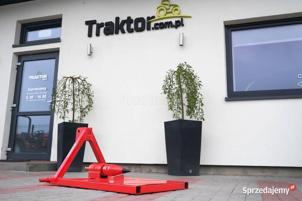 Łuparka do drewna świdrowa 100 Premium 4FARMER nieuszkodzony Tajęcina