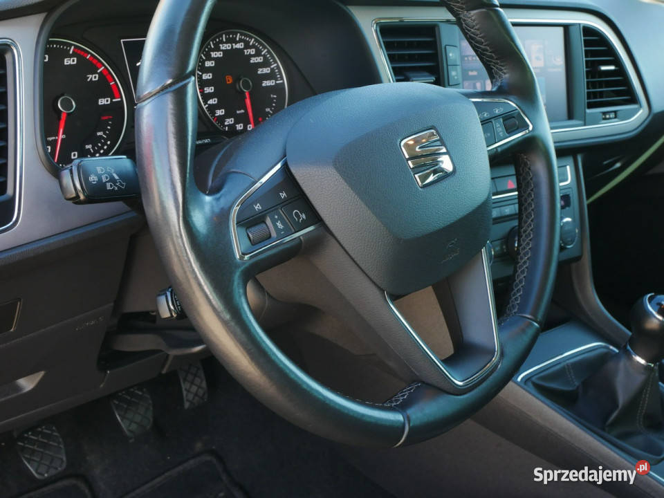 Seat Leon FL 15 TSI 130 Eu6 Kamera Tempomat ACC przyciemniane szyby Goczałkowice-Zdrój