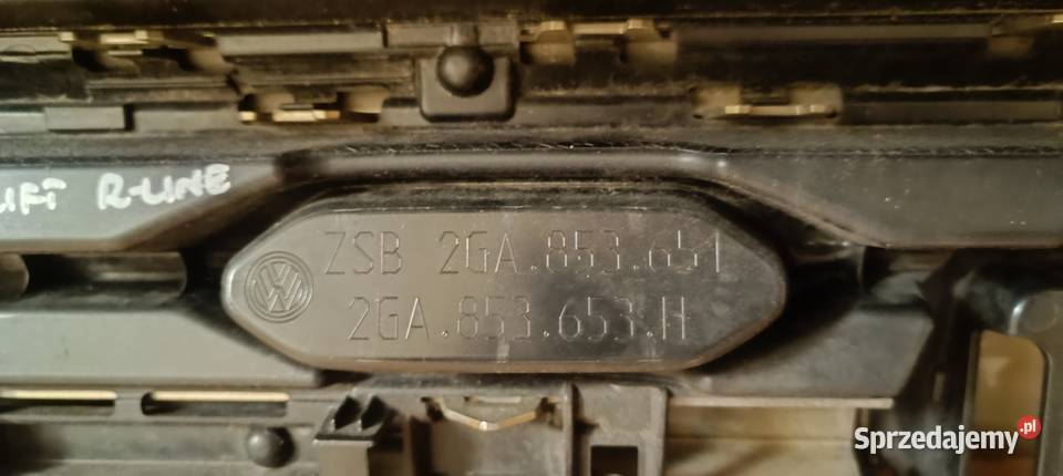 VW TROC LIFT RLINE GRILL ATRAPA CHŁODNICY Lubin