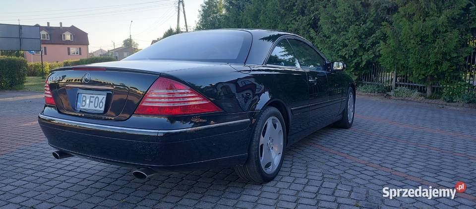 Mercedes CL 600 V12 Biturbo 500 Rok produkcji 2005 Klukowo-Kolonia