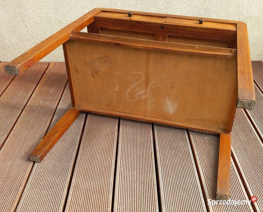 Konsolka Stolik pod radio typ 640 B Art deco Antyki, Sztuka, Kolekcje Wrocław sprzedam