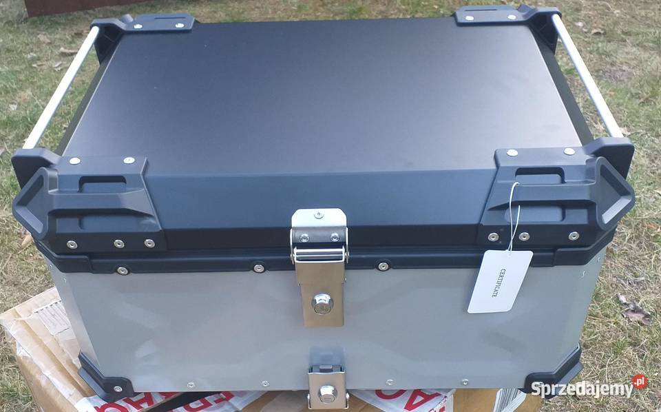 Kufer motocyklowy aluminiowy Lesanm 65L Wiązowna Kościelna