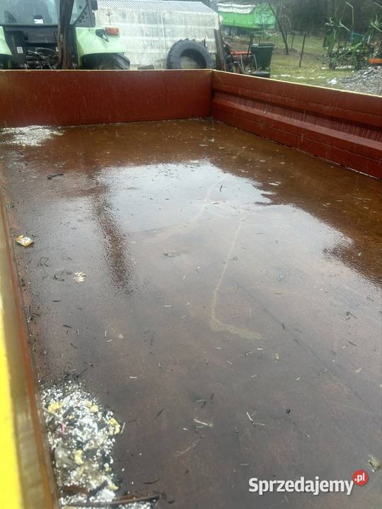 Przyczepa jednoosiowa