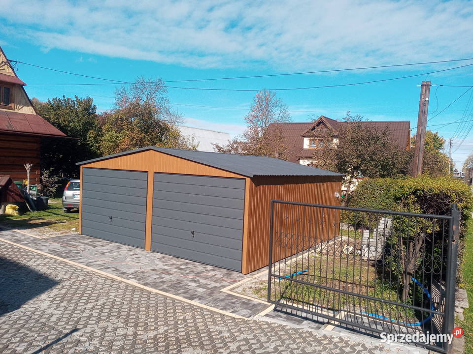 Garaż Blaszany 6x5 śląskie Bielsko-Biała