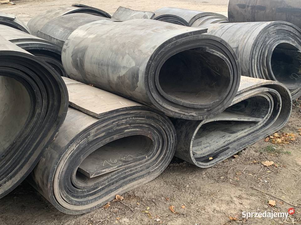 Gumowe taśmy podkłady taśmociągpasy zbrojone