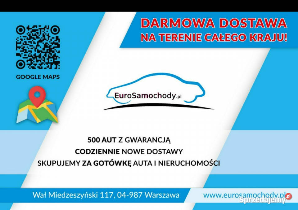 Dacia Dokker 13 Tce ComfortClim Gwarancja Warszawa