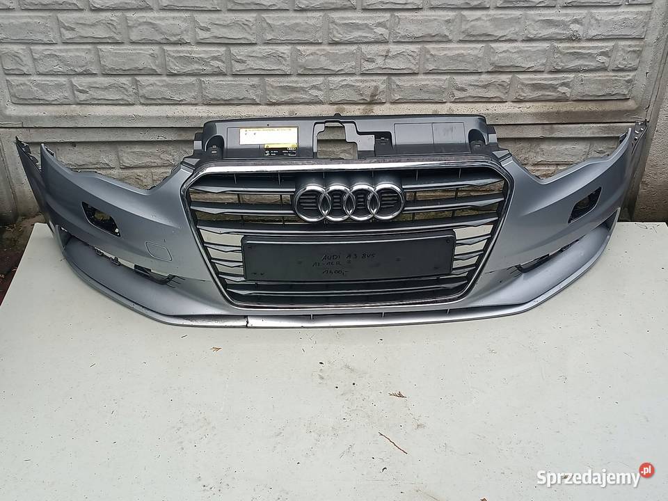AUDI A3 8V5 ZDERZAK PRZÓD PRZEDNI SEDAN Przemęt