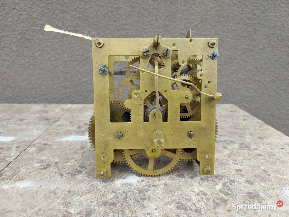 M127 Mechanizm starego zegara ściennego FMS Tczew