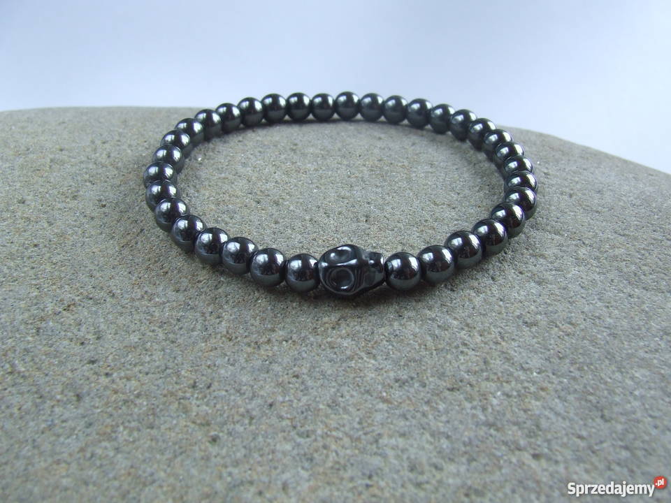 Bransoletka z hematytu hematyt czaszka z Stalowa Wola sprzedam