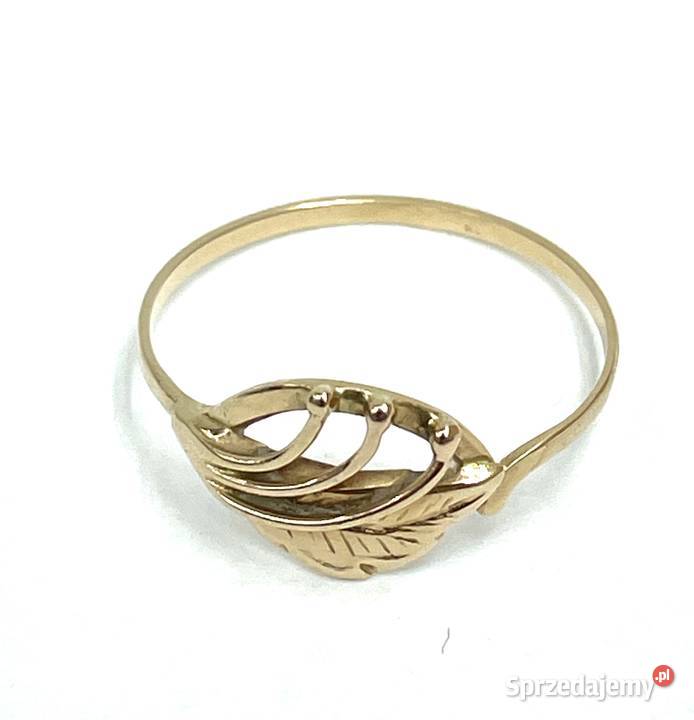 ZŁOTY PIERSCIONEK 585 WAGA 163 R 14 Gdańsk