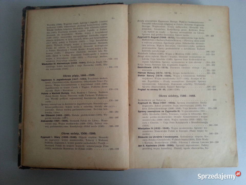 Zarys historji Polski Jan Friedberg 1928r Olesno