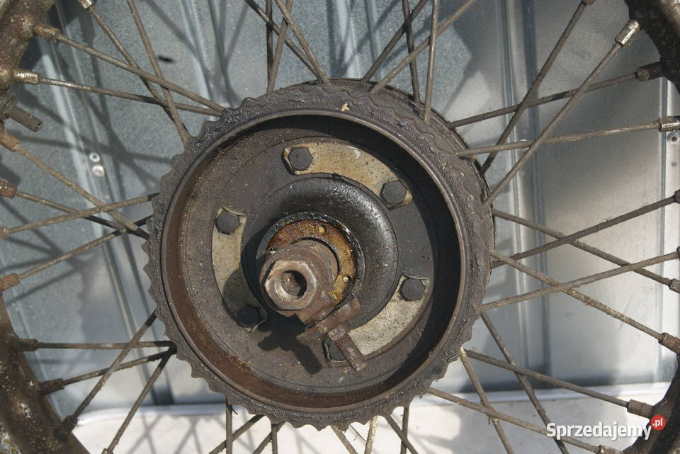 Koło 17 BSA TRIUMPH ZUNDAPP AJS JAP MACHLESS Motocyklowe śląskie Rybnik