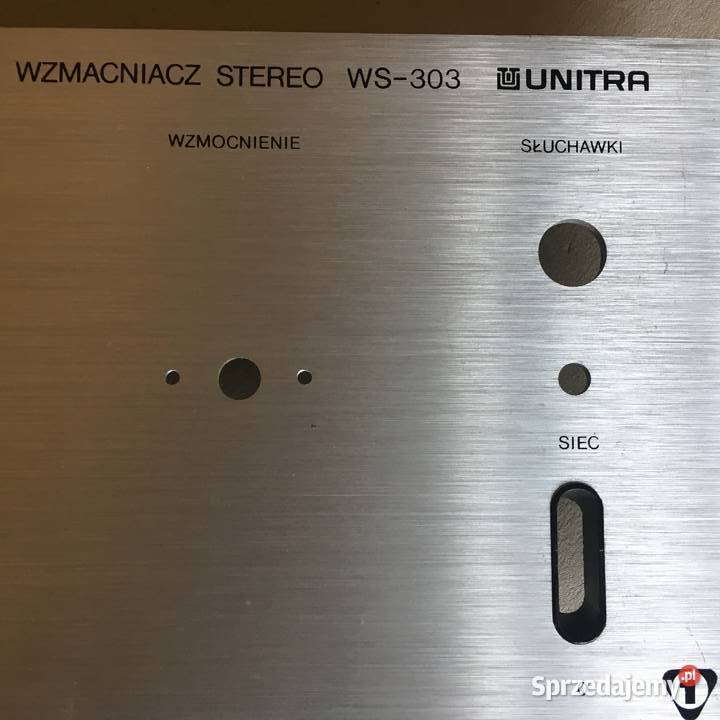 WS 303 płyta czołowa