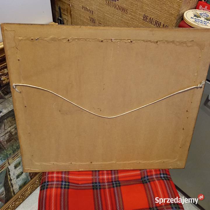 Obraz olejny Zadumana kobieta Gorzów Wielkopolski