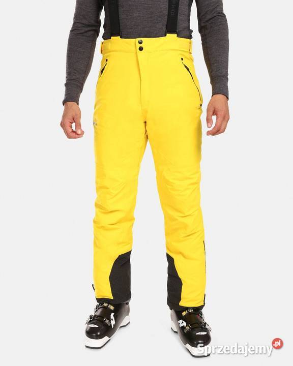KILPI spodnie narciarskie męski METHONE ŻÓŁTE Warszawa sprzedam