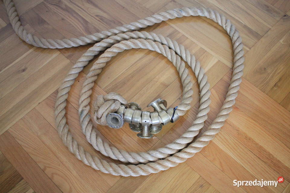 Ascetyczna poręcz ze sznura 550 Góra