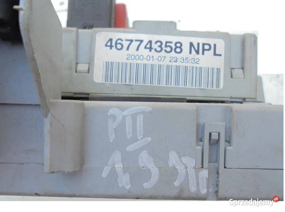 Fiat Punto Bodykomputer 46774358 Części