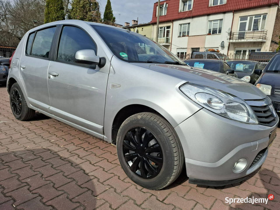 Dacia Sandero 14 MPi Benzyna Gaz Bezwypadkowy kurtyny powietrzne