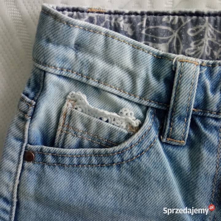 Next jeansowe szorty dziewczęce r 110 Koszalin sprzedam