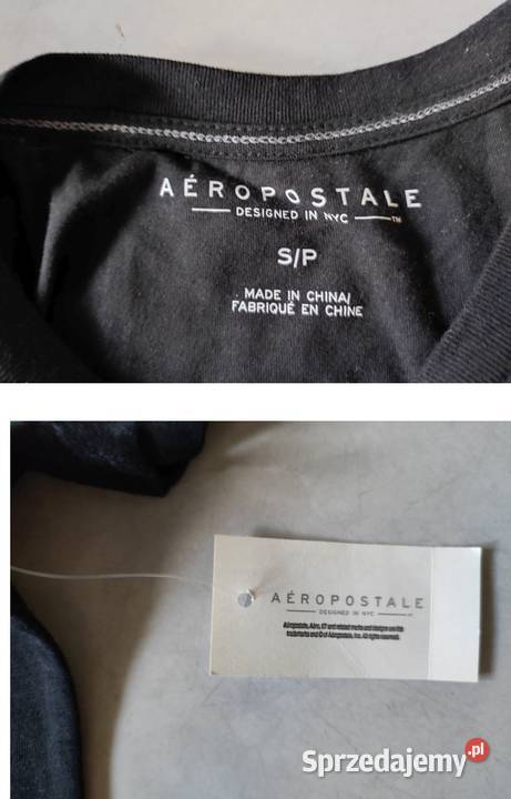 Aeropostale aero koszulka top tshirt z naszytym krótki Kielce sprzedam