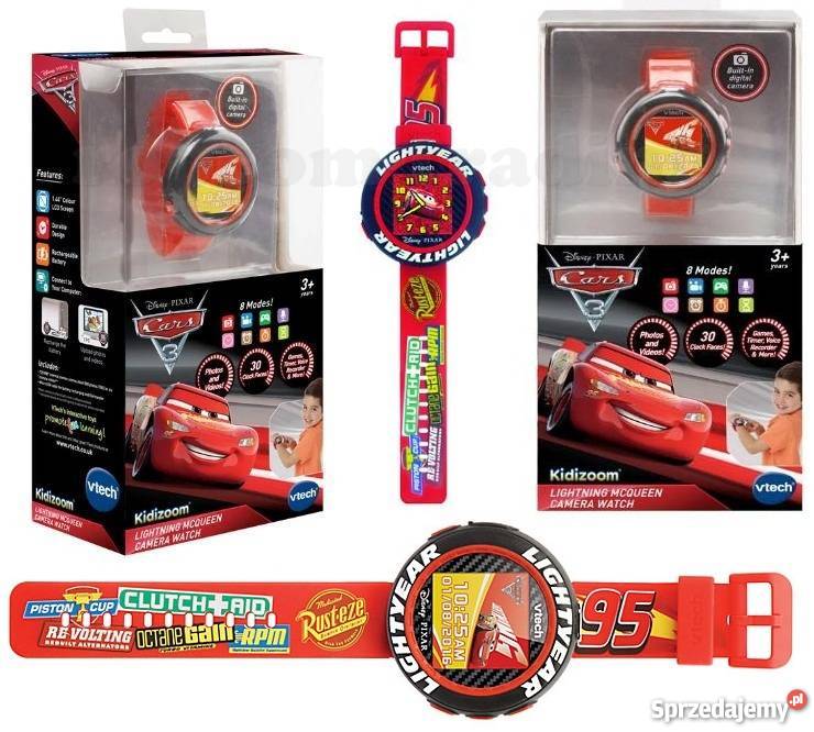 Vtech Zegarek Auta Cars 3 Kidizoom Zygzak