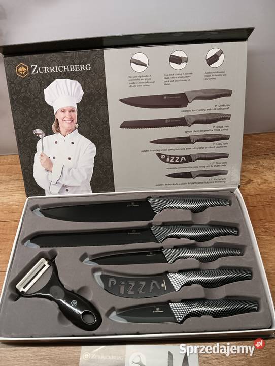 Zestaw wysokiej jakości szwajcarskich noży