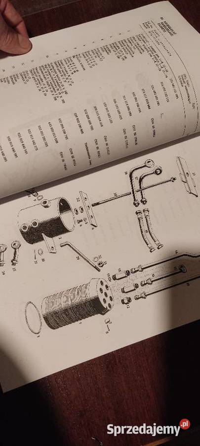 Katalog części ładowacz UNHZ 750 ND022 033 031 Stalowa Wola sprzedam