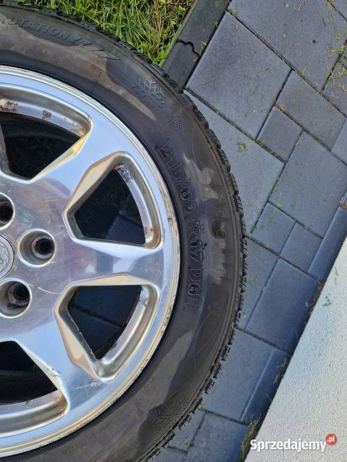 Kola 215 60 17 z alufelgami 5x1143 Ciekoty