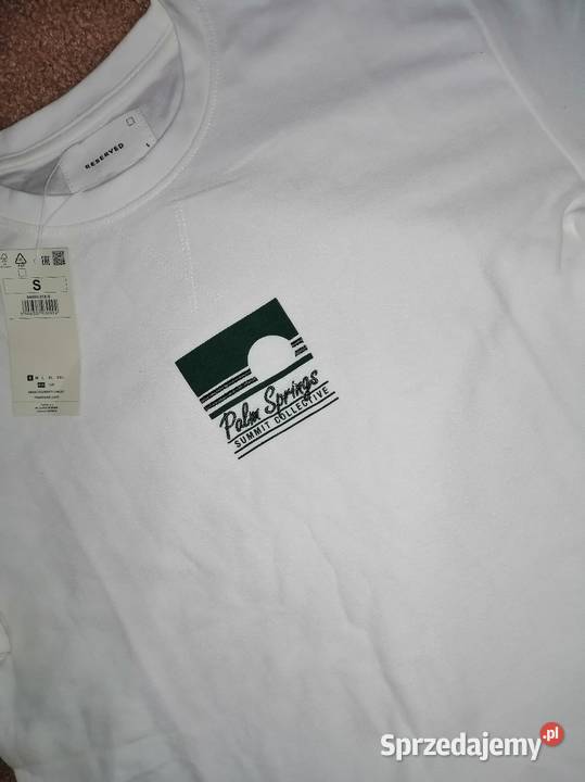 Reserved Strukturalna Koszulka bluzka tshirt wielkopolskie Leszno sprzedam