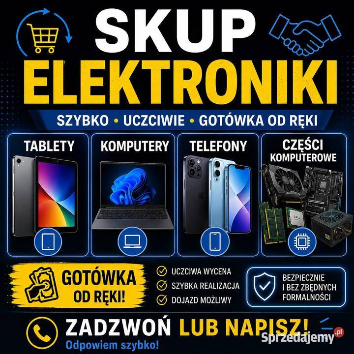 Skup elektroniki sprawnejuszkodzonej Wejherowo